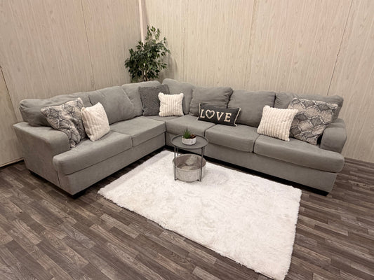 Large Gray Ashley Furniture Sectional