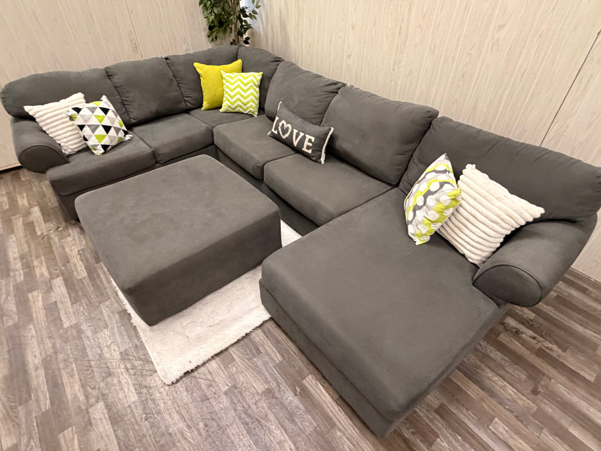 Ashley Furniture Sectional w/ Ottoman