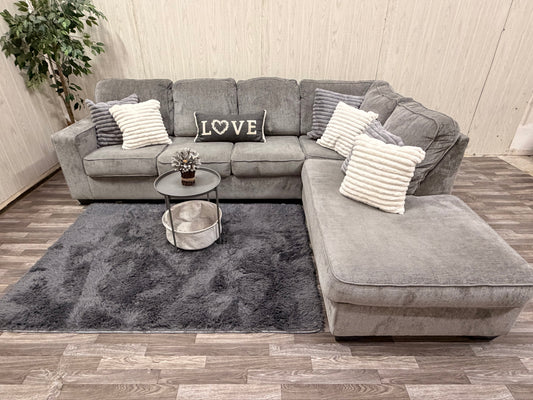 Large Gray Ashley Furniture Sectional Couch