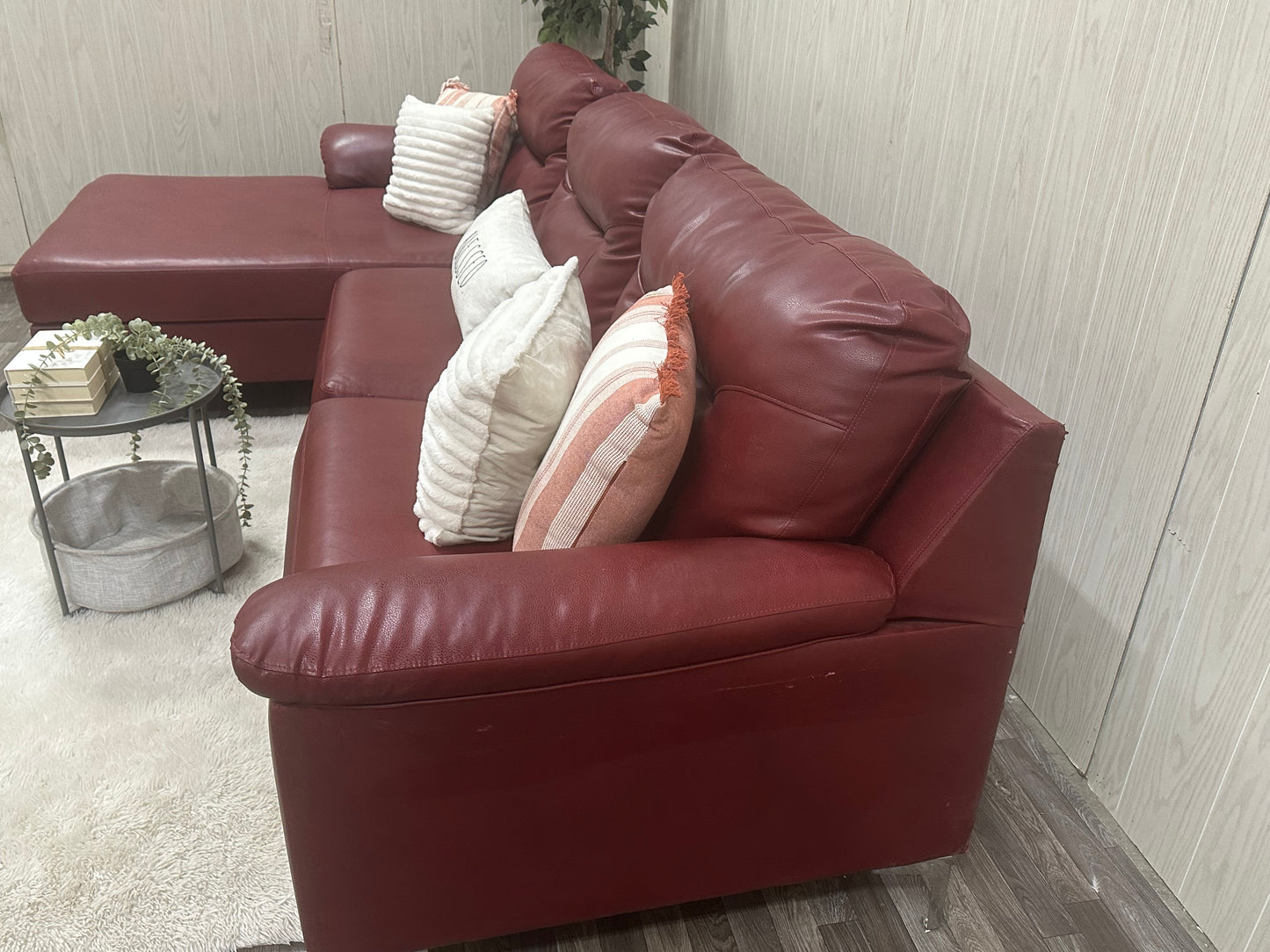 Large Leather Sectional Couch