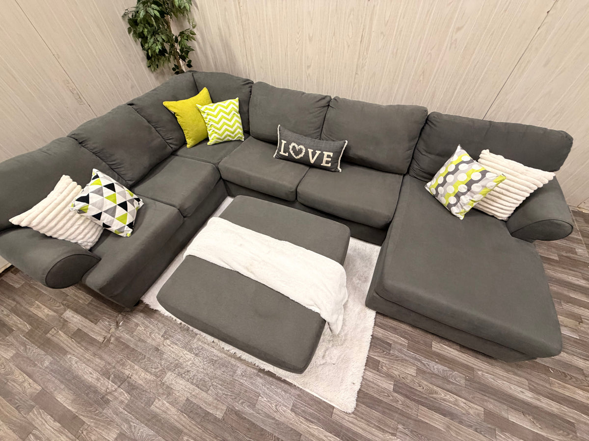 Ashley Furniture Sectional w/ Ottoman