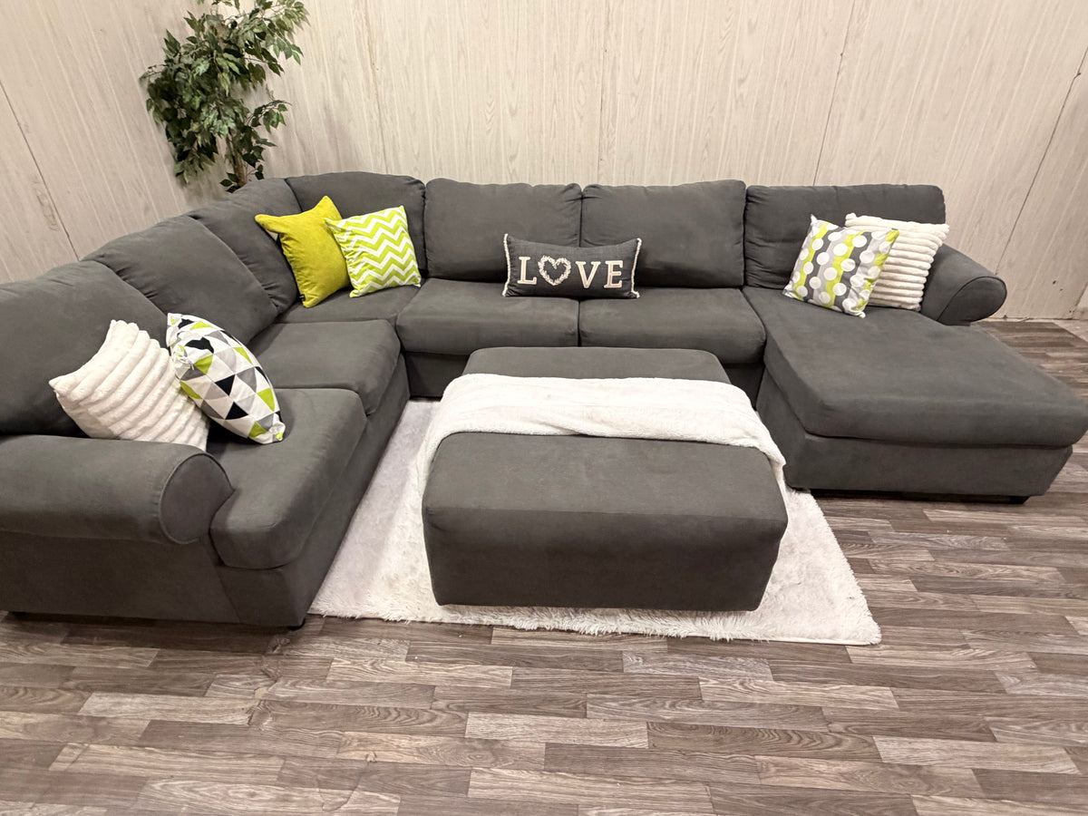 Ashley Furniture Sectional w/ Ottoman
