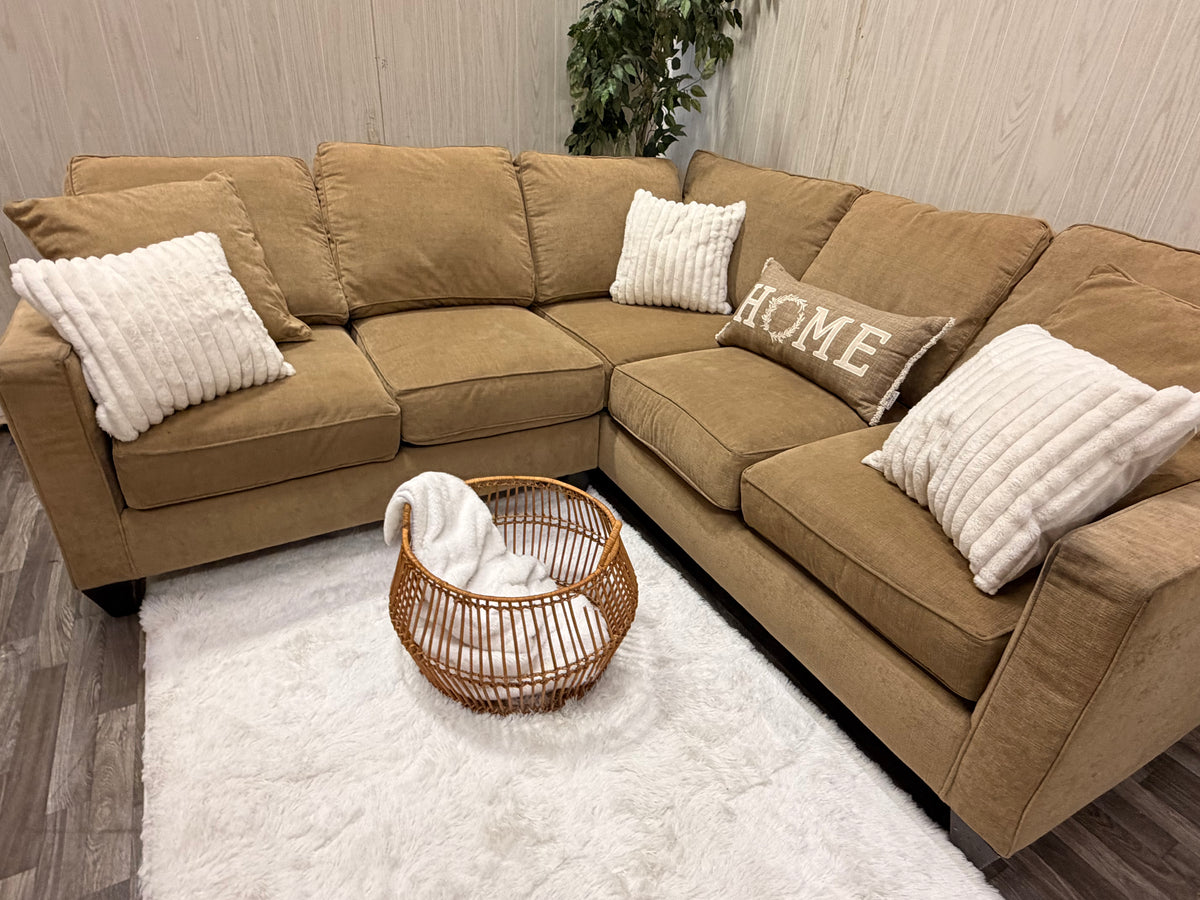 Beige Sectional Couch