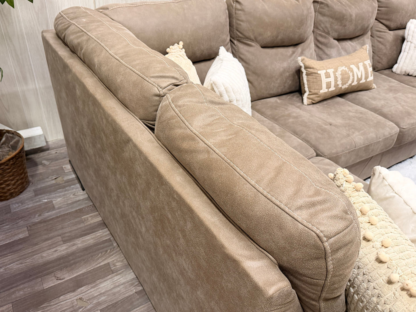 Ashley Furniture Sectional w/ Ottoman