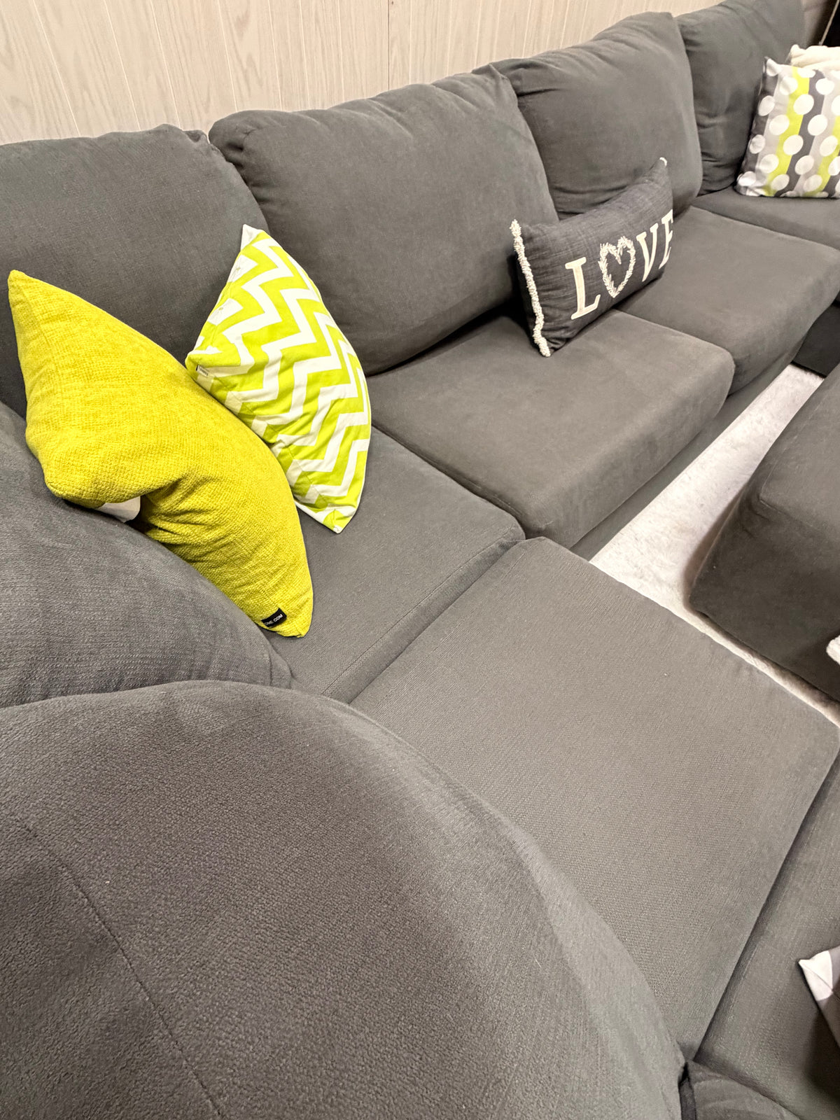 Ashley Furniture Sectional w/ Ottoman