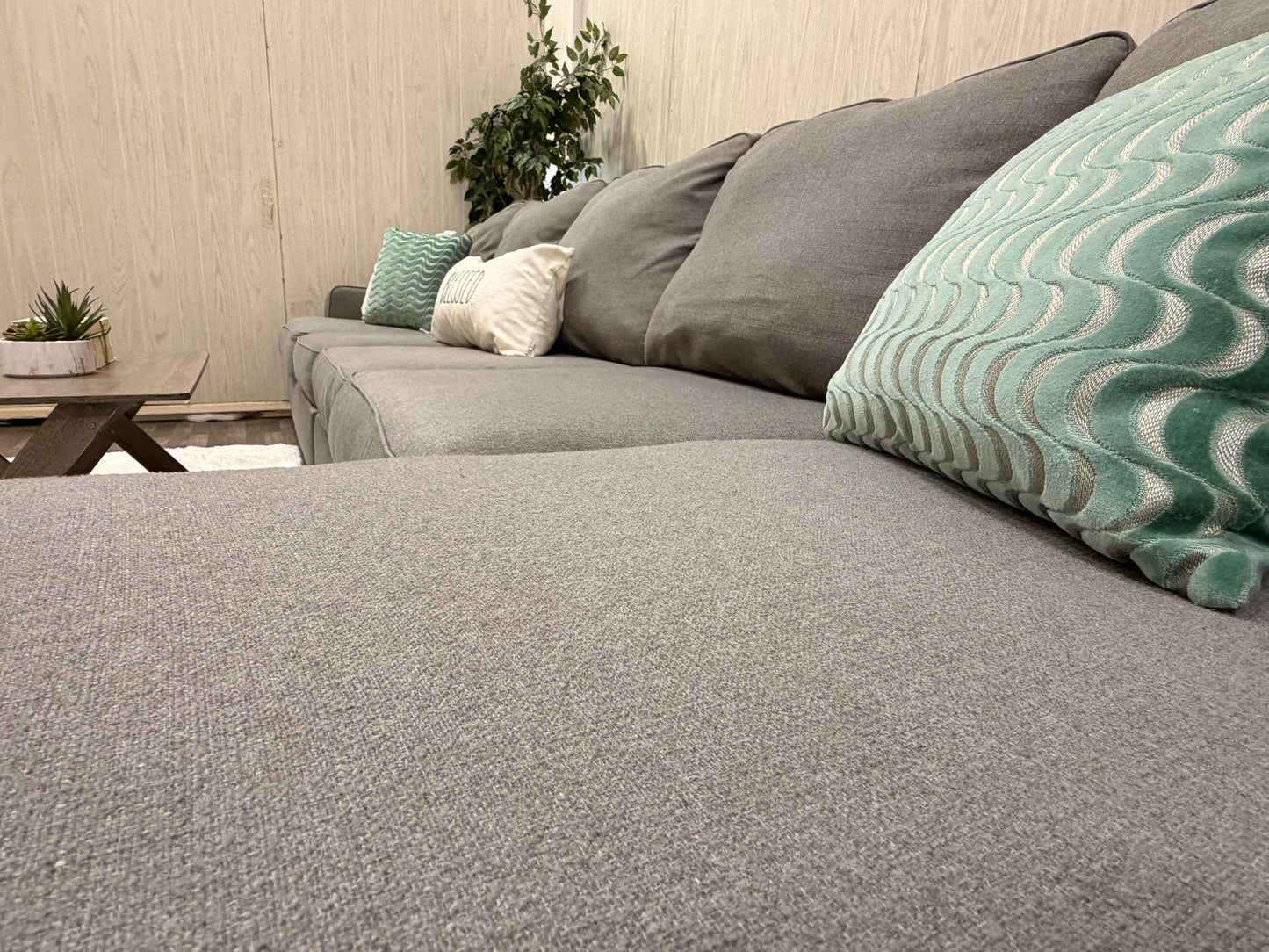 Large Gray Ashley Furniture Sectional Couch
