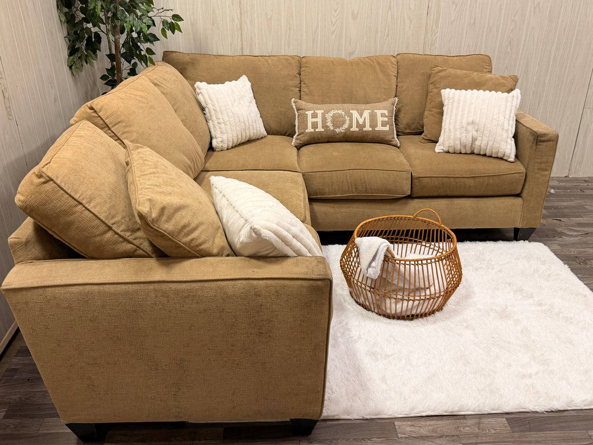 Beige Sectional Couch