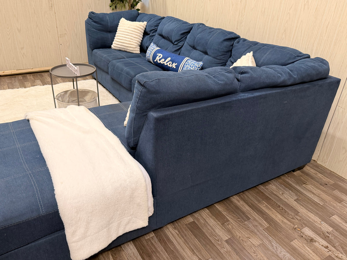 Navy Blue Ashley Furniture Sectional