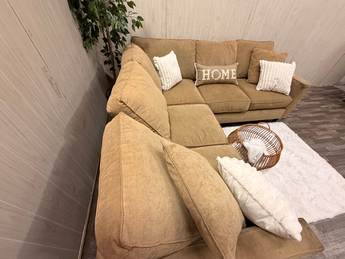 Beige Sectional Couch