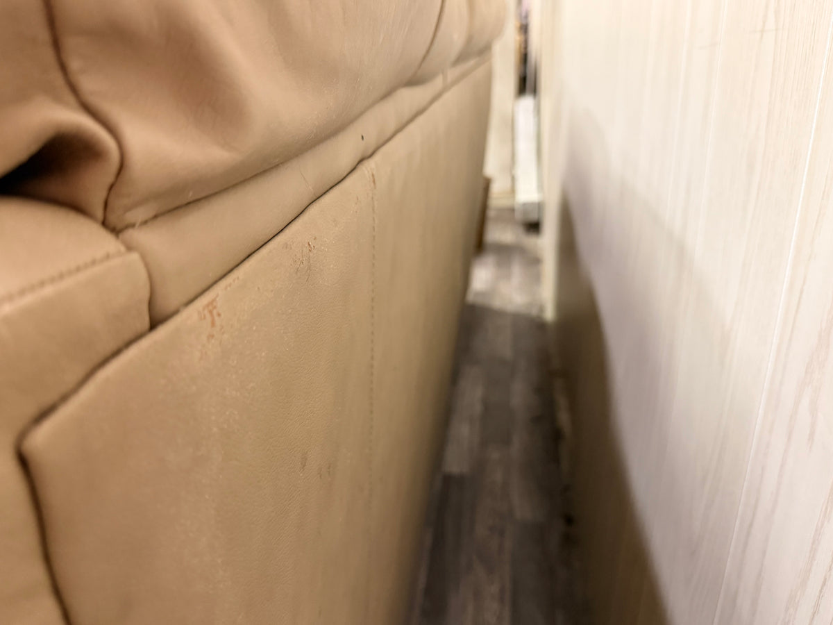 Tan Leather Couch