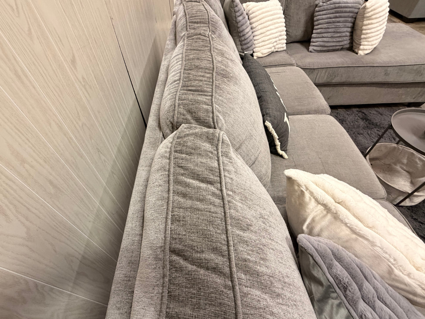 Large Gray Ashley Furniture Sectional Couch