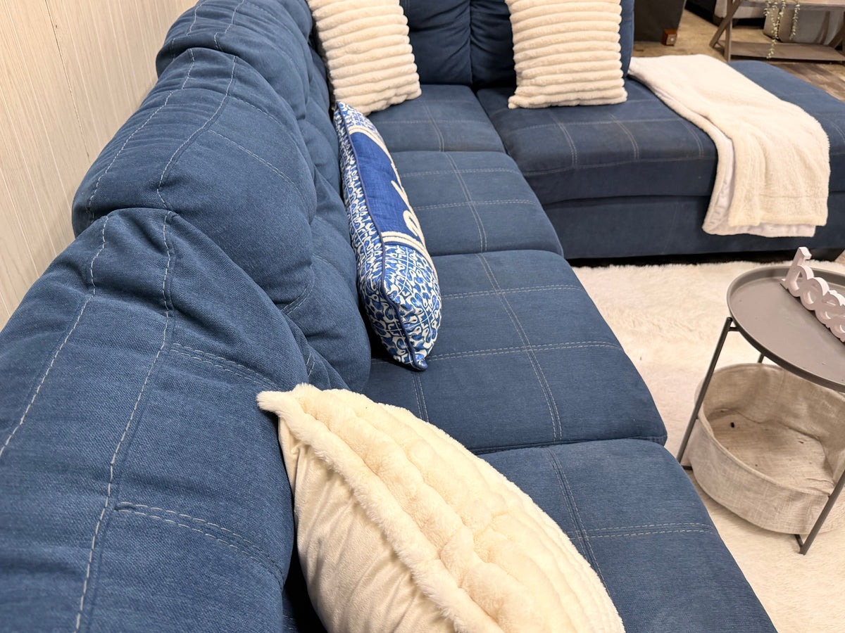 Navy Blue Ashley Furniture Sectional