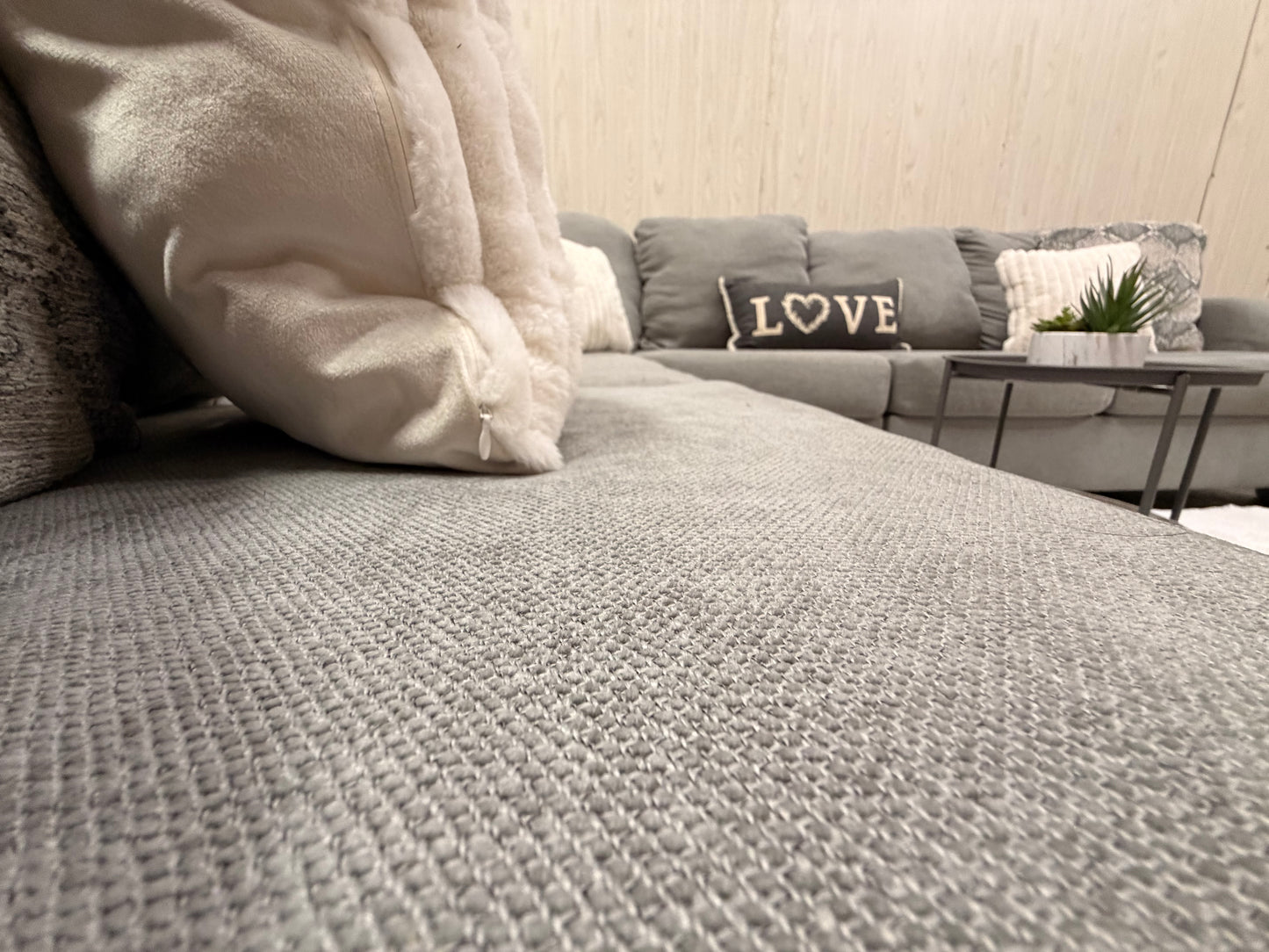 Large Gray Ashley Furniture Sectional