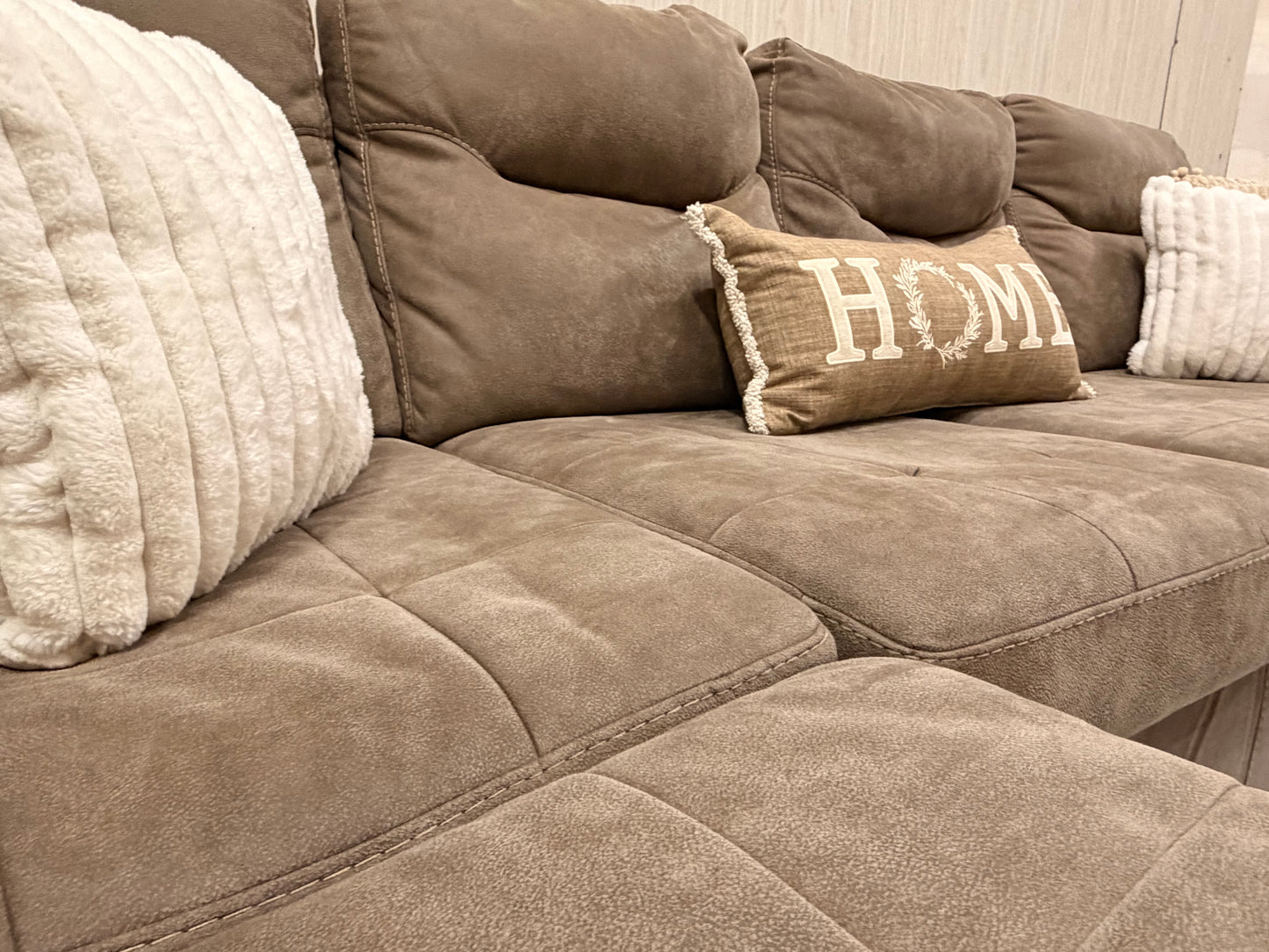 Ashley Furniture Sectional w/ Ottoman