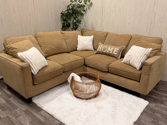 Beige Sectional Couch
