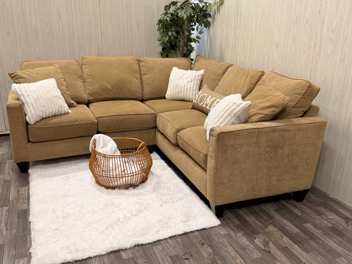 Beige Sectional Couch