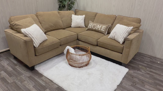 Beige Sectional Couch