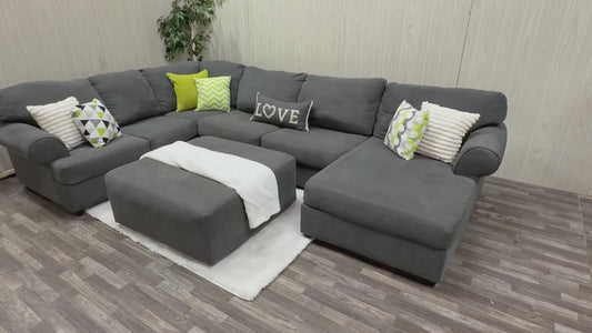 Ashley Furniture Sectional w/ Ottoman