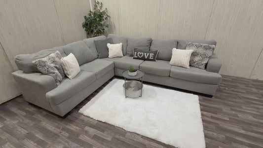 Large Gray Ashley Furniture Sectional